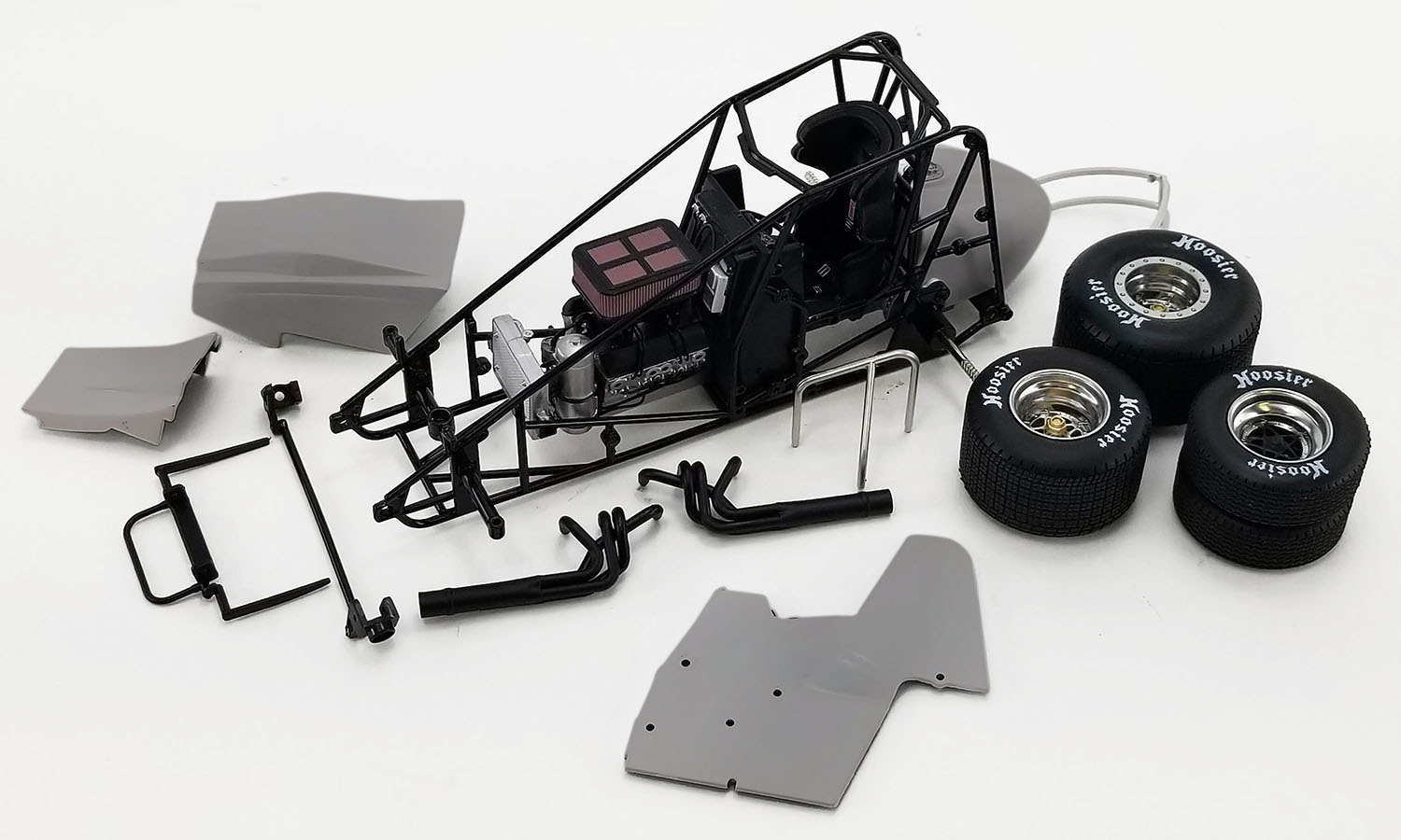 Winged Sprint Car Model Kit , Primer