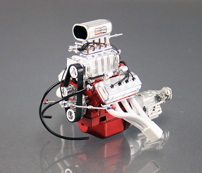 Hemi Gasser Engine