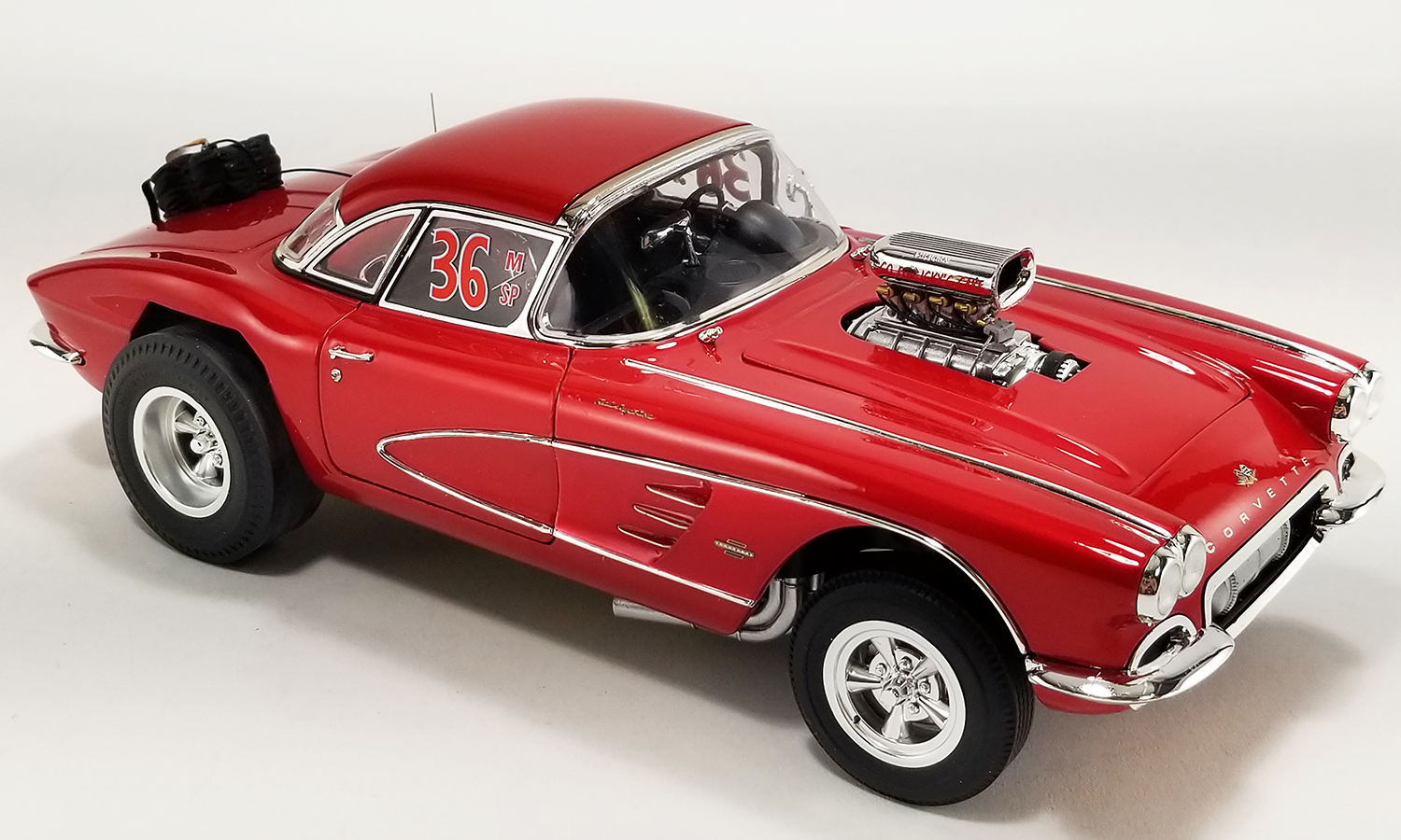 1961 Chevrolet Crovette Gasser, Original Mazmanian #36