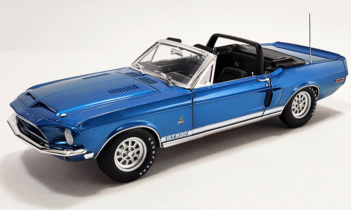 1968 Shelby GT500 Convertible, blue
