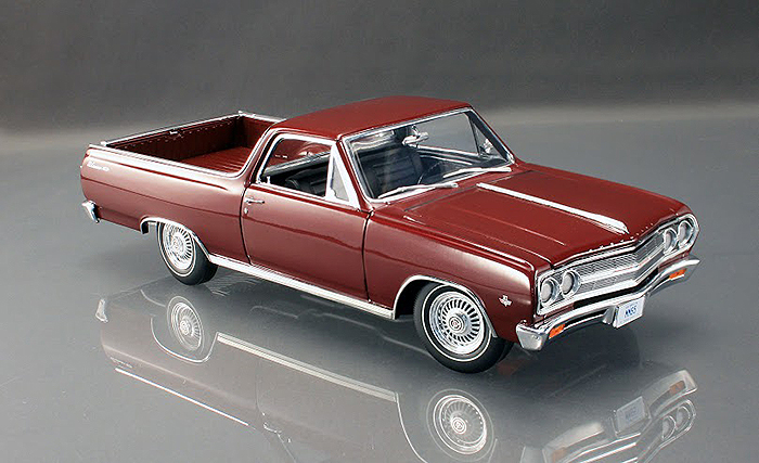 1965 Chevrolet El Camino, maroon