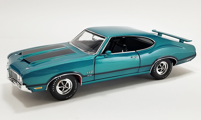 1970 Oldsmobile 442 aqua metallic A1805627-replicarz.com