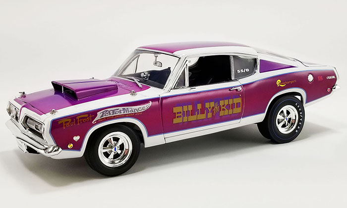 1968 Plymouth Barracuda Super Stock, Billy The Kid