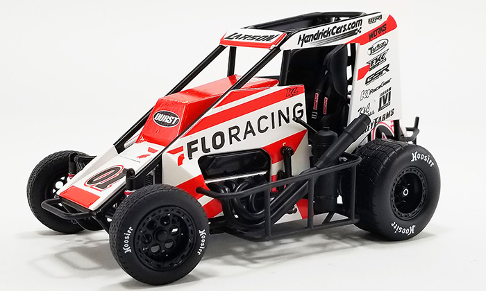 2022 FLO Racing Midget Sprint Car, Kyle Larson