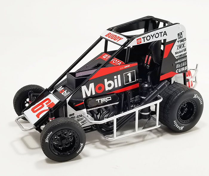2022 Mobil 1 Midget Car, Buddy Kofoid #67