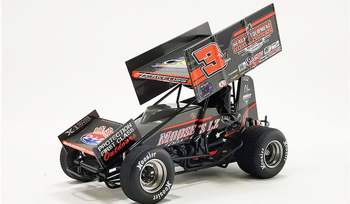 2022 Moose's LZ Bar & Grill Sprint Car, Brock Zearfoss  #3z