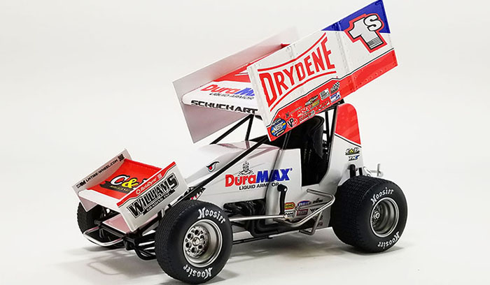 2022 Drydene Durmax Sprint Car, Logan Schuchart #1s