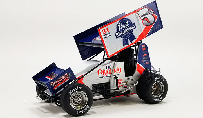 2022 Pabst Blue Ribbon Sprint Car, Lucas Wolfe #5w