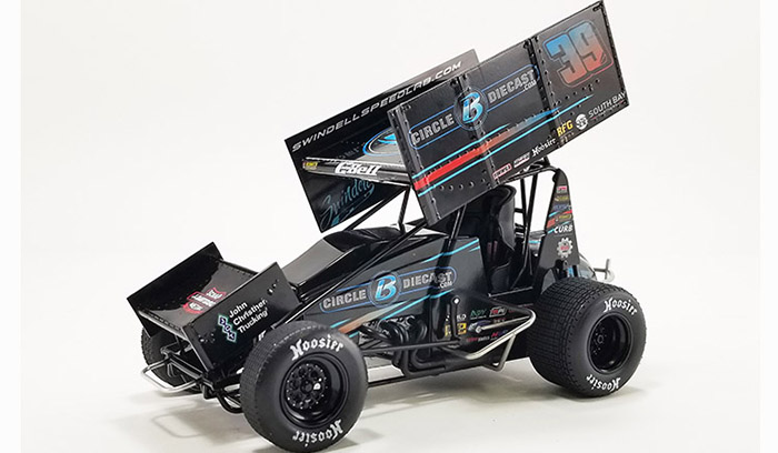2022 Circle B Diecast/Swindell Speed Lab Sprint Car, Christopher Bell #39
