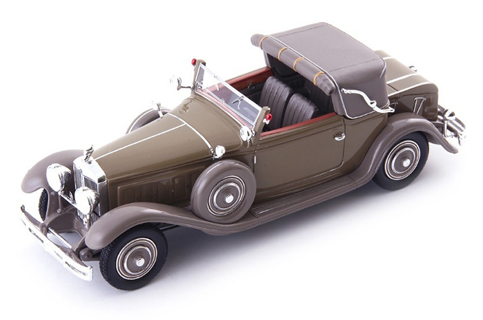 Minerva AL Three Position Cabriolet, Van den Plas, light brown