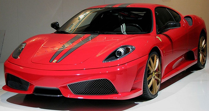 Ferrari F430 Scuderia, red