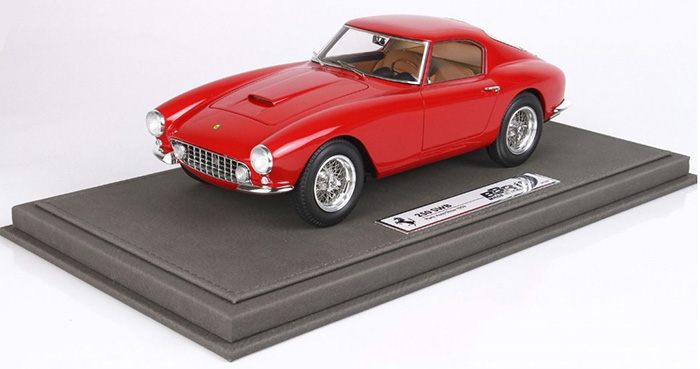 1959 Ferrari 250GT Berlinetta, red with display case