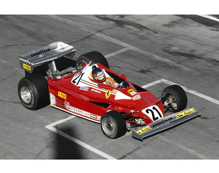 1977 Ferrari 312 T2, Canadian GP, Gillird Villeneuve
