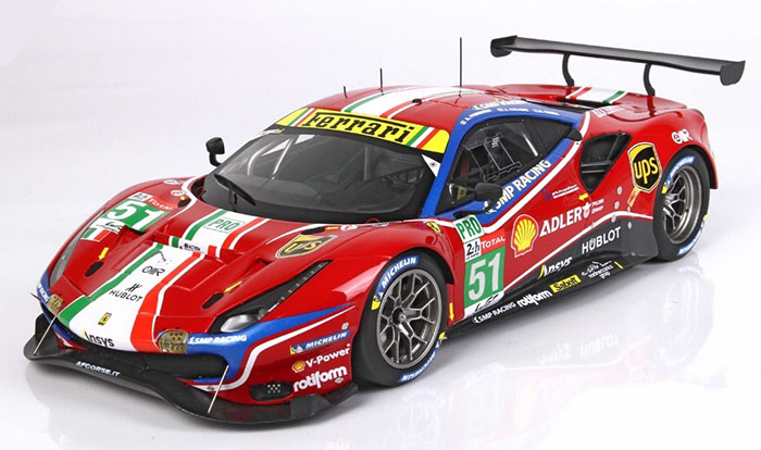 2020 Ferrari 488, LeMans, Pier Guidi / Calado / Serra