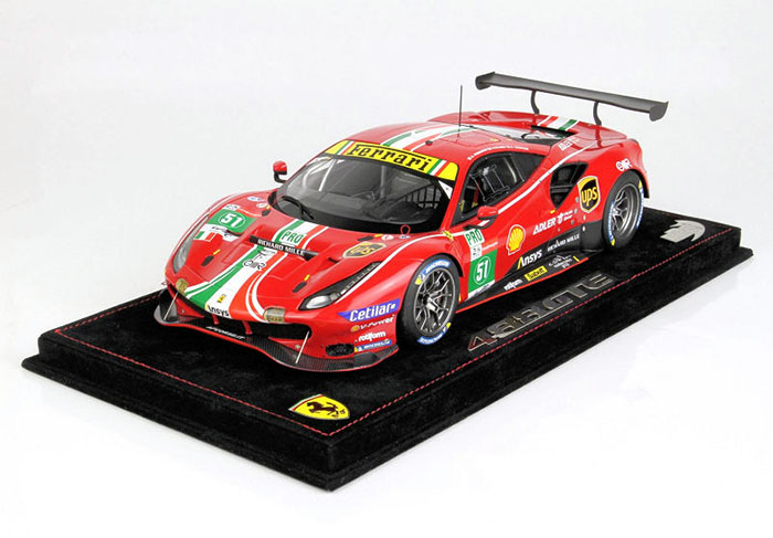 2021 Ferrari 488 GTE, LeMans GTE Class Winner, Guidii/Calada/Ledogar w/display case