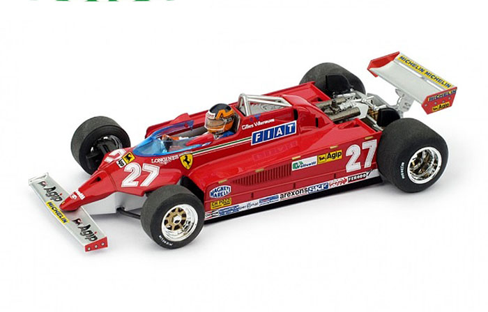 1981 126CK Turbo, Monte Carlo GP, G. Villeneuve