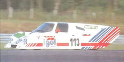 1987 Chevron B36, LeMans, Thibault/Heinrich
