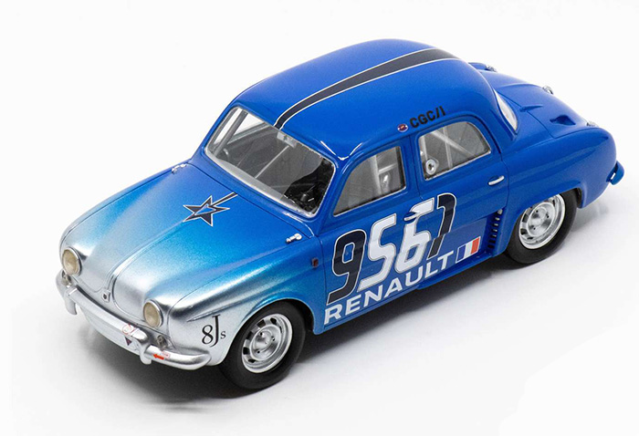 2018 Renault Dauphine Record, Bonneville, Nicolas Prost w/acrylic cover