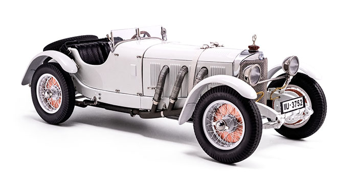 1930 Mercedes-Benz SSKL, white