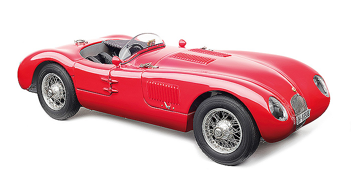 1952 Jaguar C-Type, red