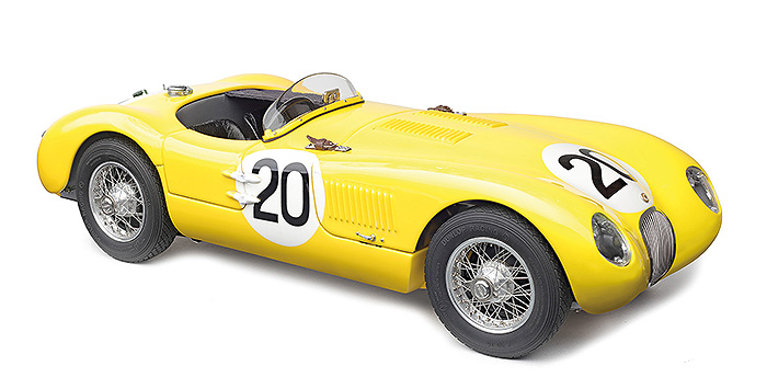 1953 Jaguar C-Type, LeMans,  Laurent/De Tornaco