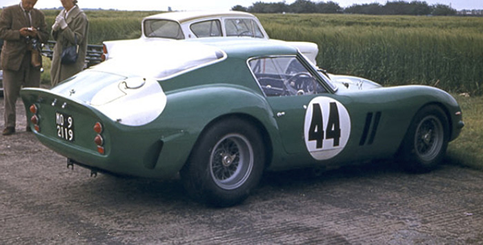 1963 250 GTO, Silverstone, David Piper