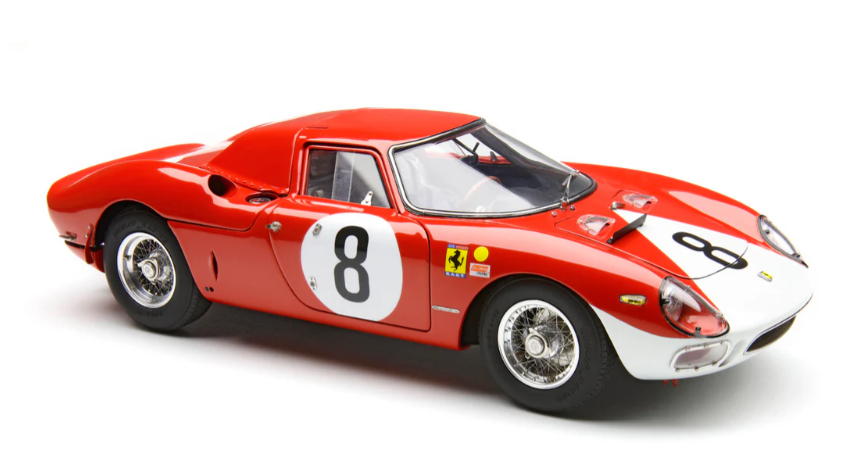 1964 Ferrari 250 LM, Reims, Surtees / Bandini