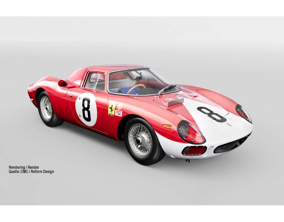1964 Ferrari 250 LM, Reims, Surtees / Bandini