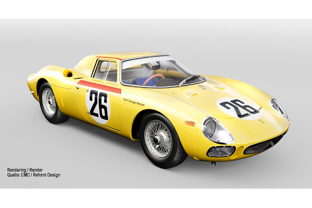 1965 Ferrari 250 LM, LeMan, Dumay / Gosselin