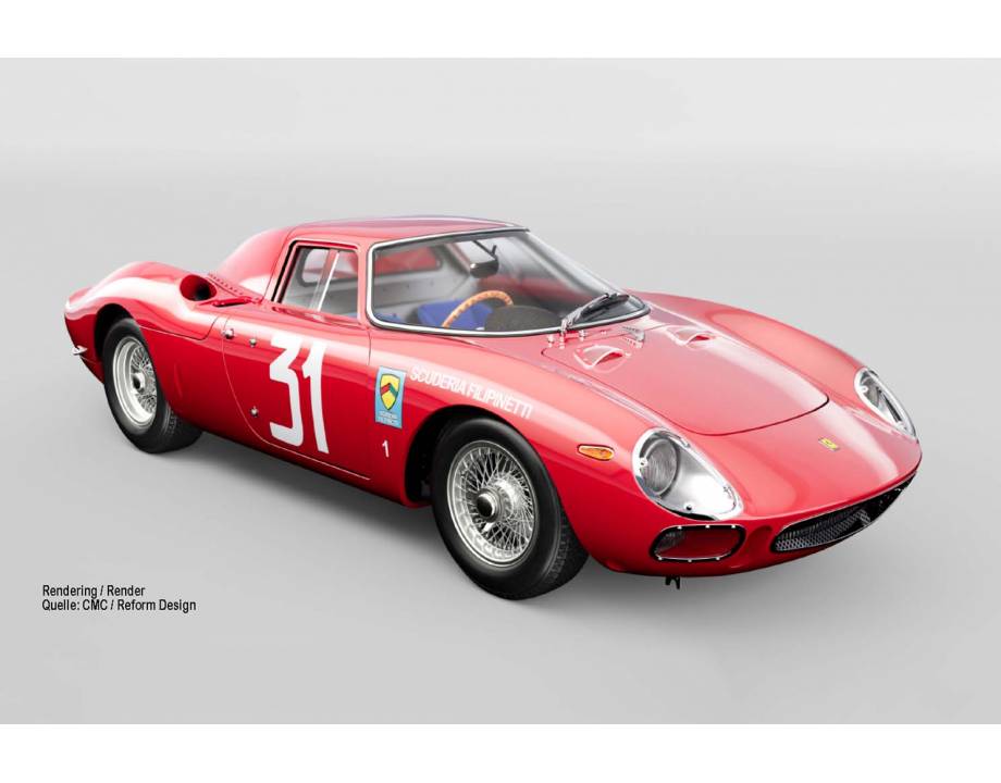 1964 Ferrari 250 LM, Monza Winner, N. Vaccarella