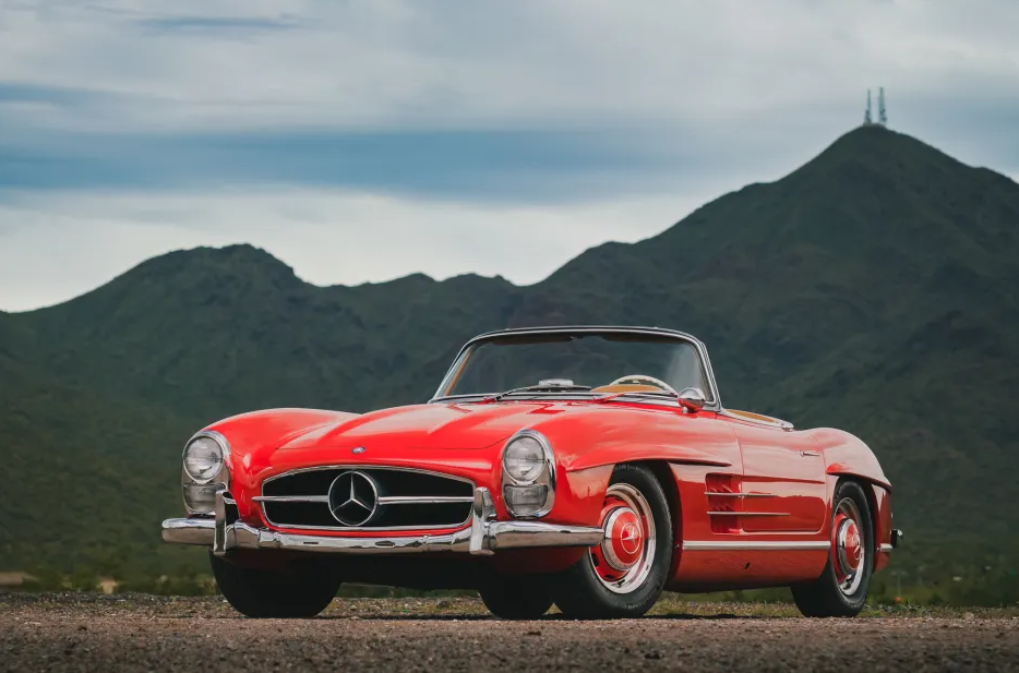 Mercedes-Benz 300 SL W198 Roadster Open Red Exterior/Black Interior