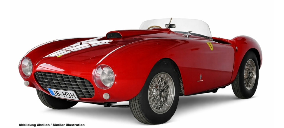 Ferrari 375 MM Spider Red