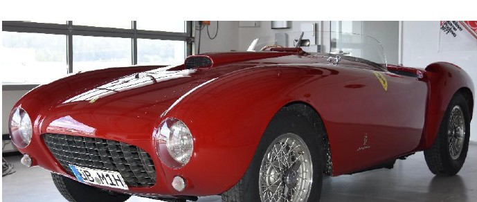 Ferrari 375 MM Spider Red