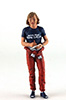 1977 Monaco GP , James Hunt signing autographs figurine