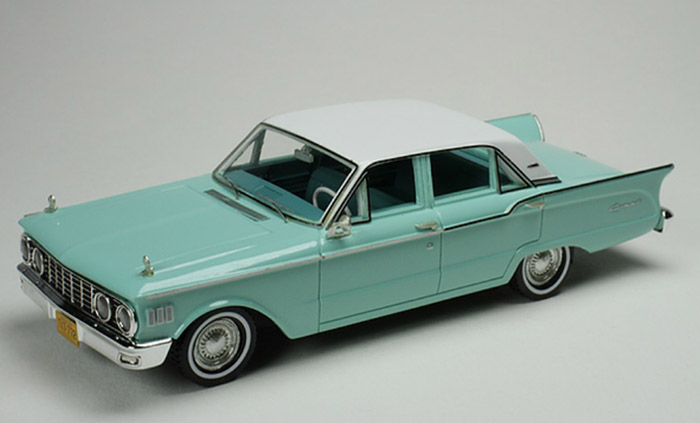 1961 Mercury Comet, green frost