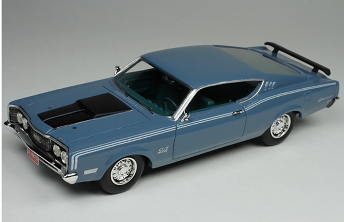 1969 Mercury Cyclone, dark aqua