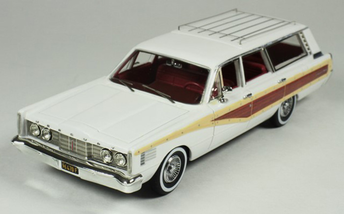 1965 Mercury Colony Station Park Station Wagon, polar white