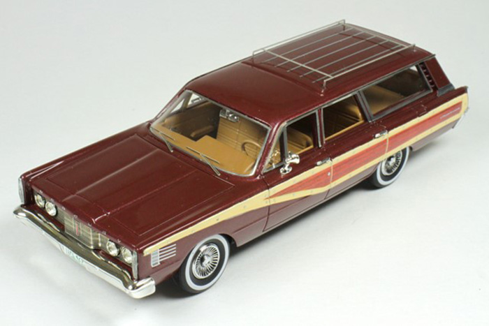 1965 Mercury Colony Park Station Wagon, burgundy poly