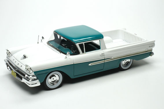 1958 Ford Ranchero, gulfstream blue