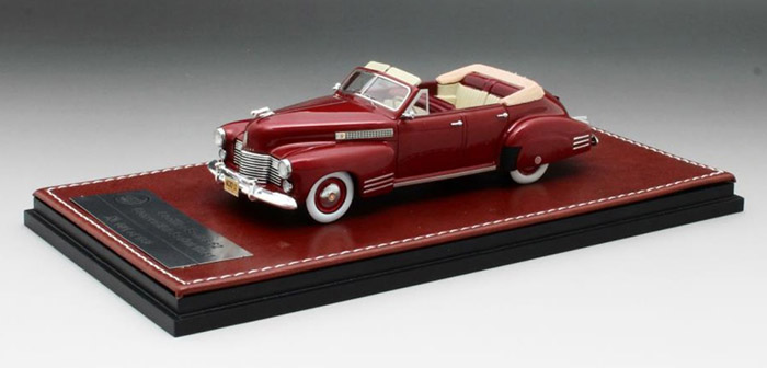 1941 Cadillac Series 62 Convertible, red