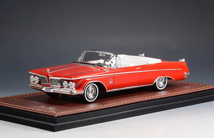 1962 Imperial Crown Convertible, red