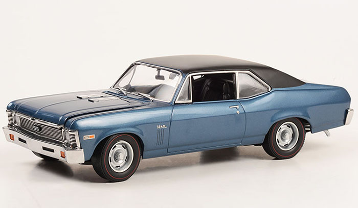 1969 Chevrolet Nova, The MOD Squad, blue w/ black top