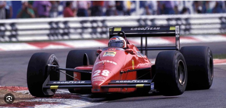 1988 Ferrari F1-87/88C Italian GP Winner Gerhard Berger w/driver