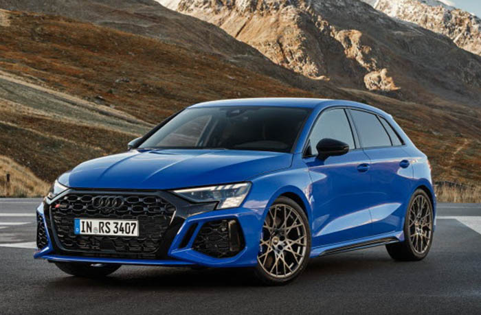 2022 Audi RS 3 Sportback Performance Edition, blue