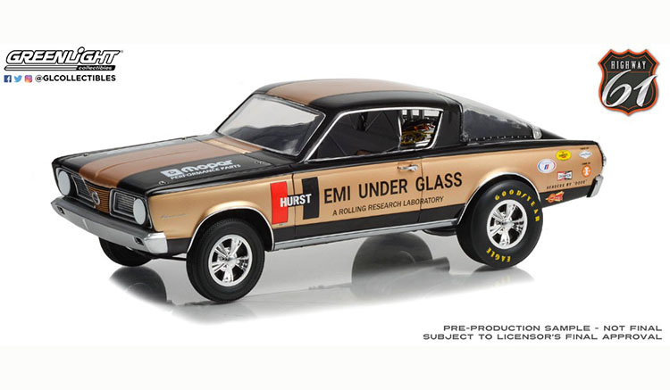 1966 Plymouth Barracuda, Hurst Hemi Under Glass