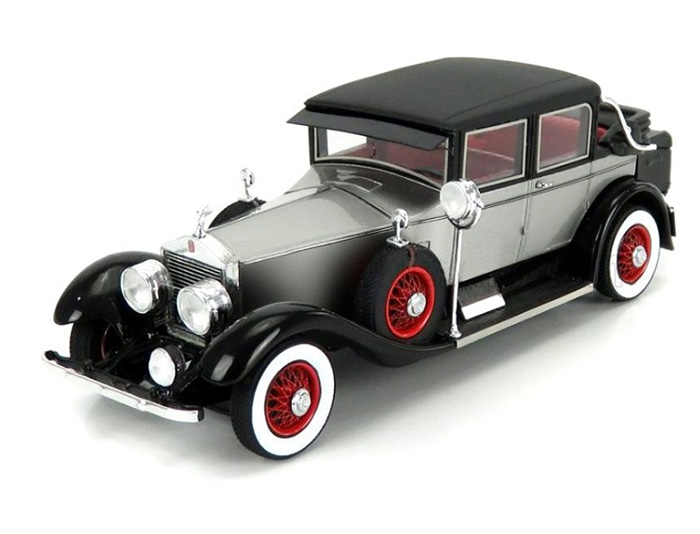 1926 Rolls Royce Silver Ghost Tilbury Sedan by Willoughby, silver / black