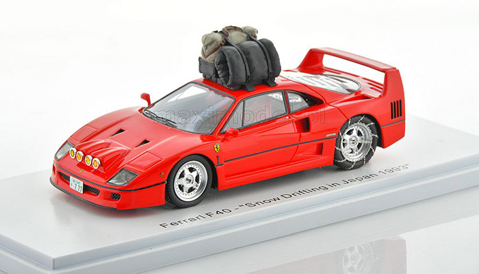 1993 F40 Snow Japan Drifting, red