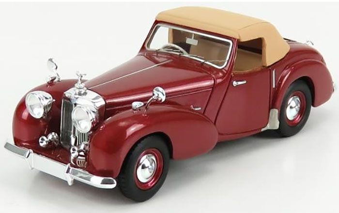 1949 Triumph Roadster Closed, red