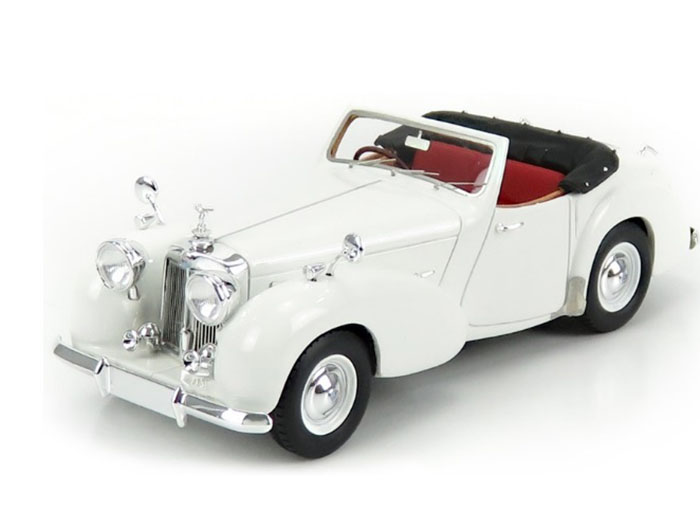 1949 Triumph Roadster Open, white