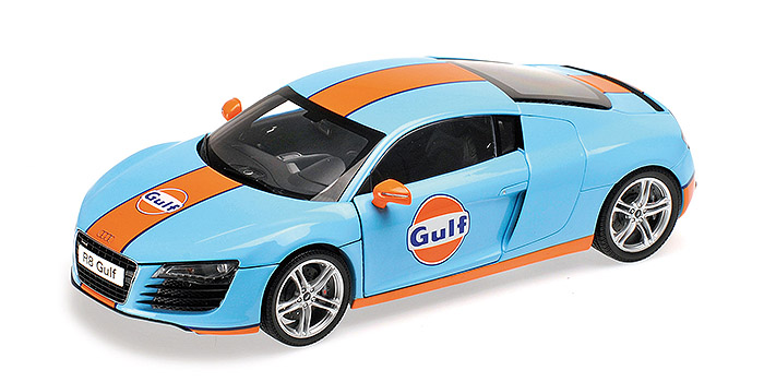 Audi R8, Gulf Oil Tribute Decoration